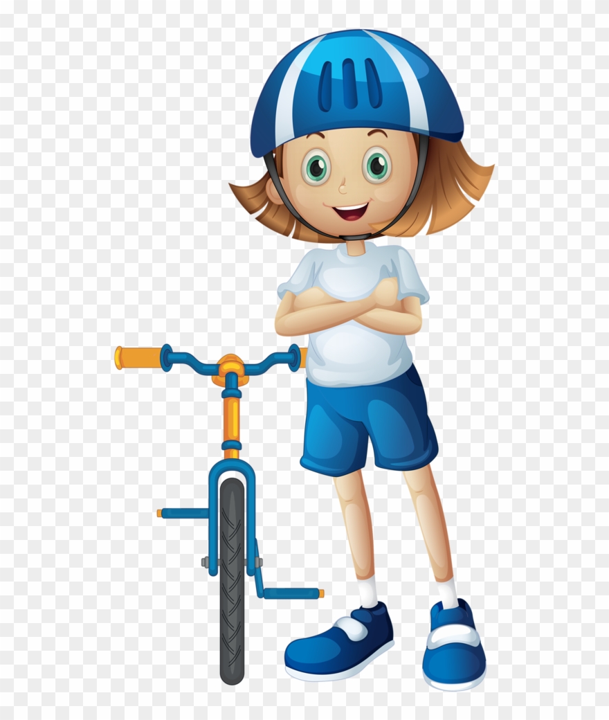 Profissões E Ofícios Theme Sport, Drawing For Kids, - Ciclismo Animado Clipart