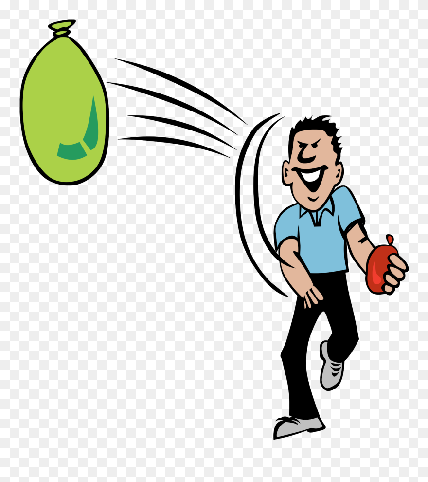 Medium Image - Water Balloon Clip Art - Png Download
