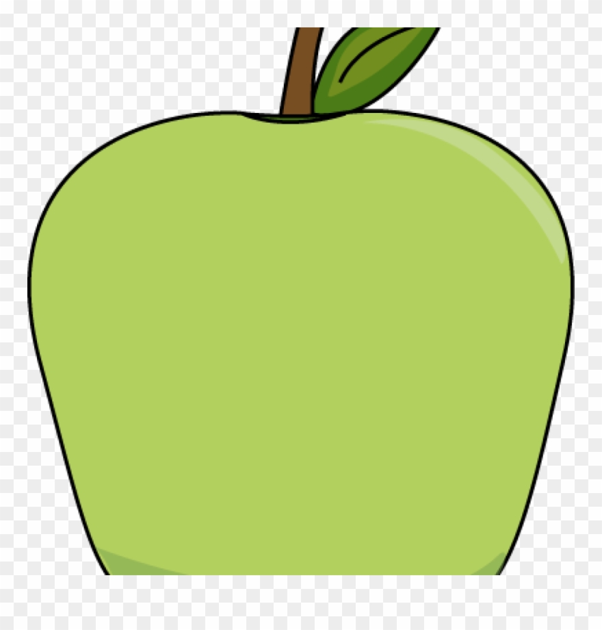 Green Apple Clipart Big Clip Art Image Animations - Clip Art - Png Download