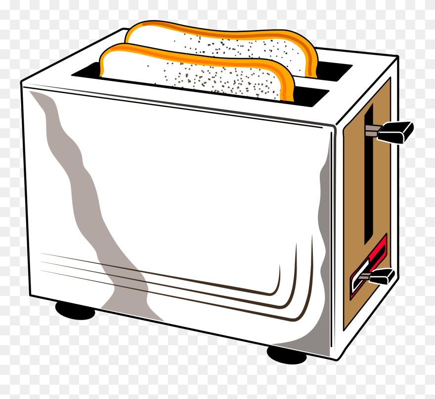 Toaster Home Appliance Can Stock Photo Small Appliance - Toaster Clipart - Png Download