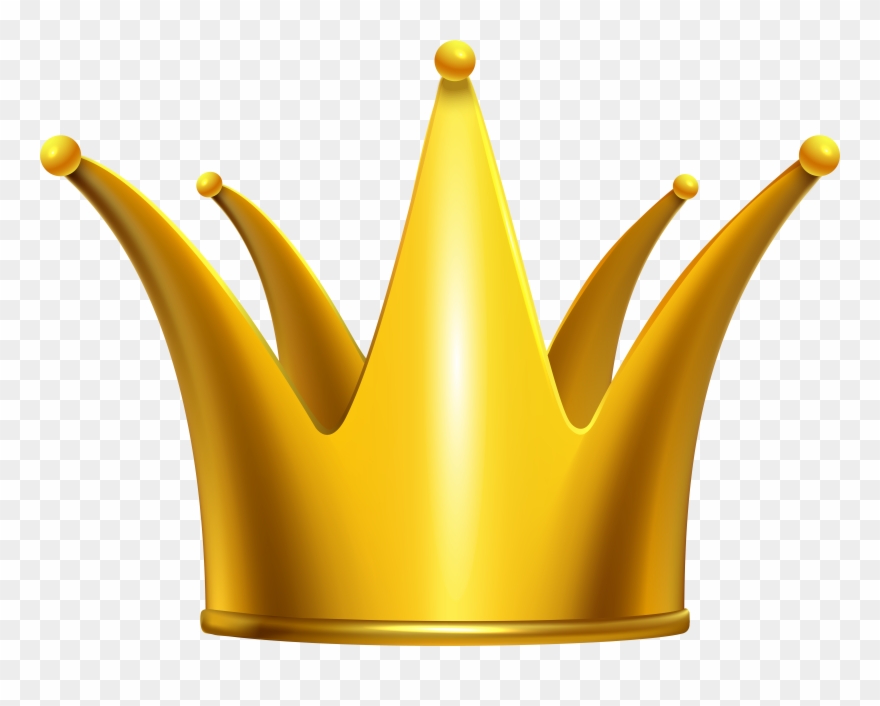 Crown Clip Art Gold Glitter - Gold Crown Clip Art Png Transparent Png