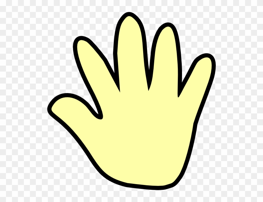 Cartoon Hand Clip Art At Clipart - Hand Cartoon Clip Art - Png Download