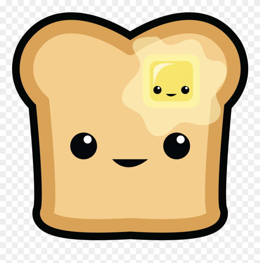 Toast Clipart Cute - Toast Clipart - Png Download