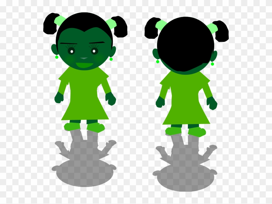 African American Vector Clip Art Quotekocom - Little Girl Cartoon - Png Download