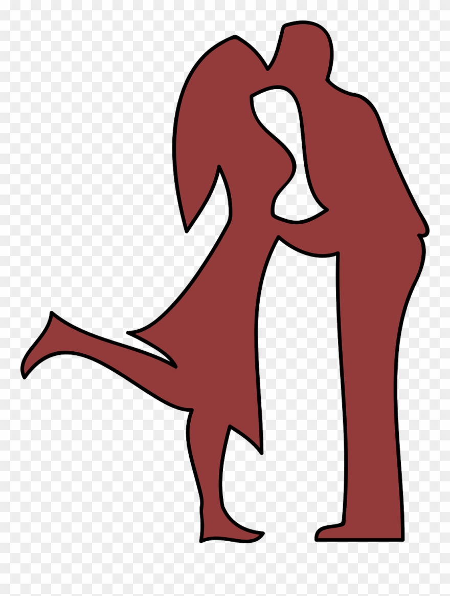 Rh Blood Group System Kiss Love Intimate Relationship - Couple Kissing Clipart - Png Download