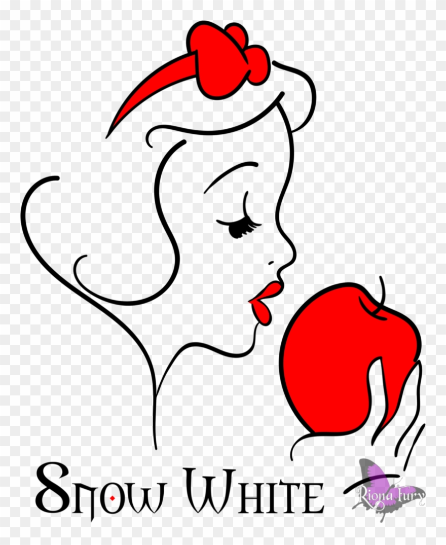 Glitter Clipart Snow - Clipart Snow White Apple - Png Download