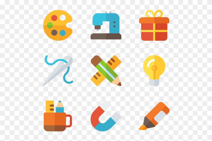 Computer Icons Craft Clip Art Handmade Transprent - Crafting Icon - Png Download