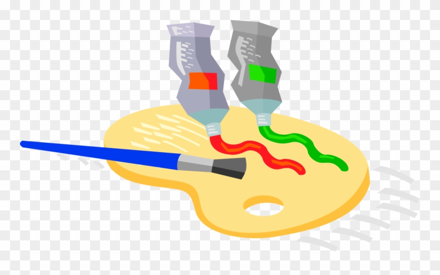 Artist S Tubes Of - Tinta E Pincel Png Clipart