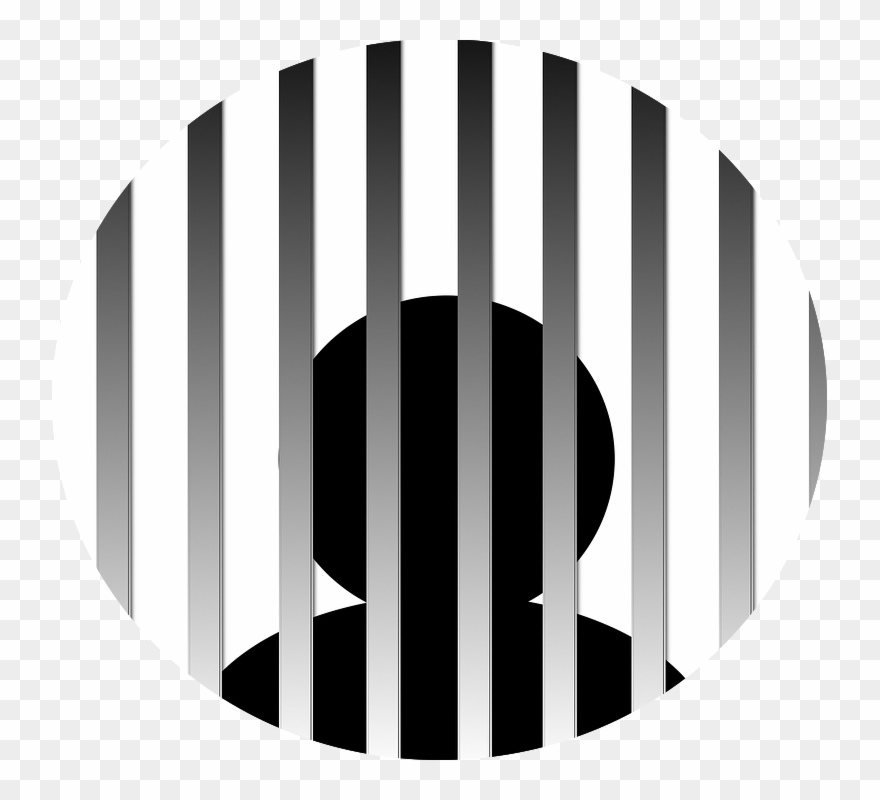 Honesty - Persona En La Carcel Dibujo Clipart