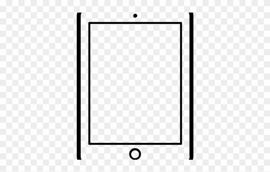 Ipad Coloring Pages - Circle Clipart