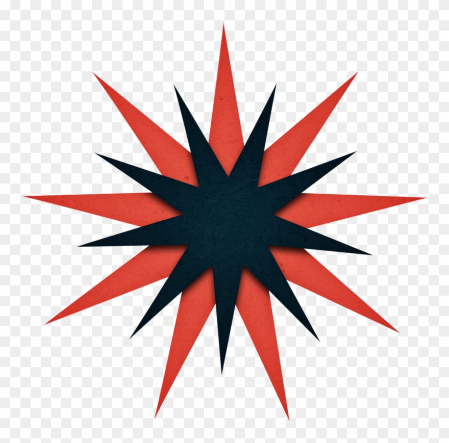 ○••°‿✿⁀stars‿✿⁀°••○ Little - Fussy Cut Mariner's Compass Clipart