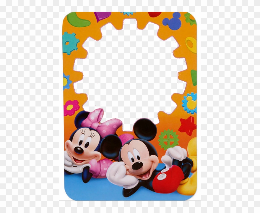 Marcos Para Photoshop Y Algo Mas - Mickey Mouse Clubhouse And Friends Invitation Template Clipart
