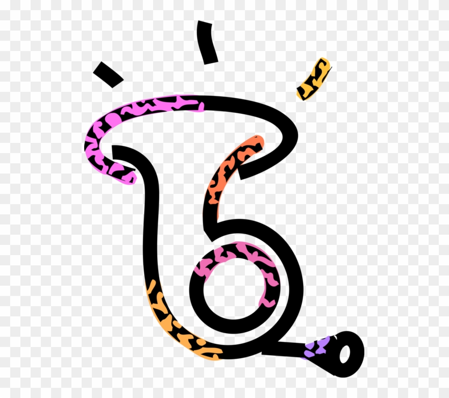 Vector Illustration Of Tuba Large Brass Low-pitched Clipart