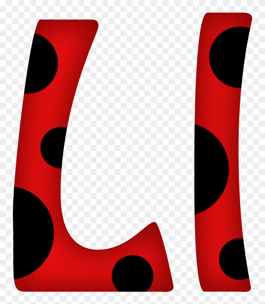 Flores Y Letras Para Decoupage - Ladybug Letters Clipart