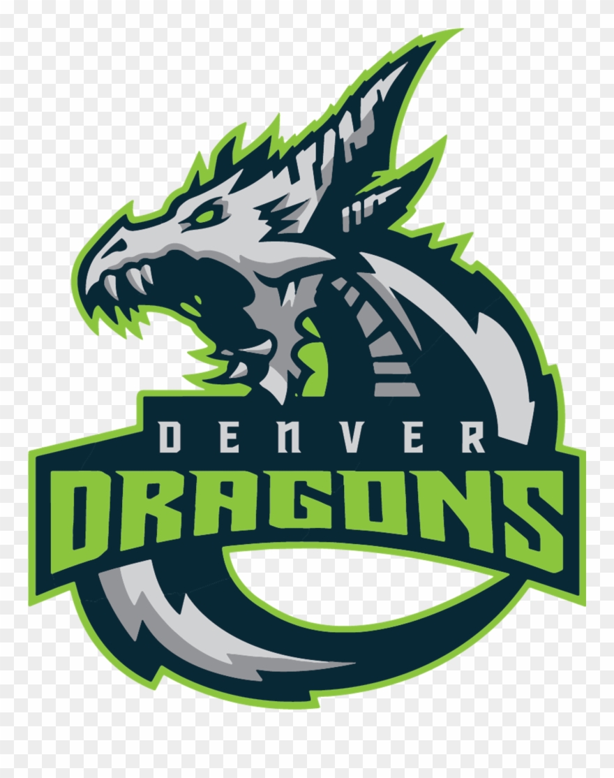 Esport Logo Blue Dragons Clipart