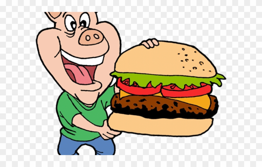 Burger Clipart Bbq Burger - Restaurant - Png Download