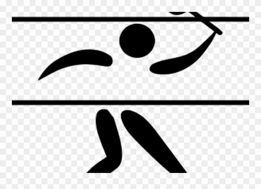 Clipart Woman Badminton - Pictograma Badminton Logo - Png Download