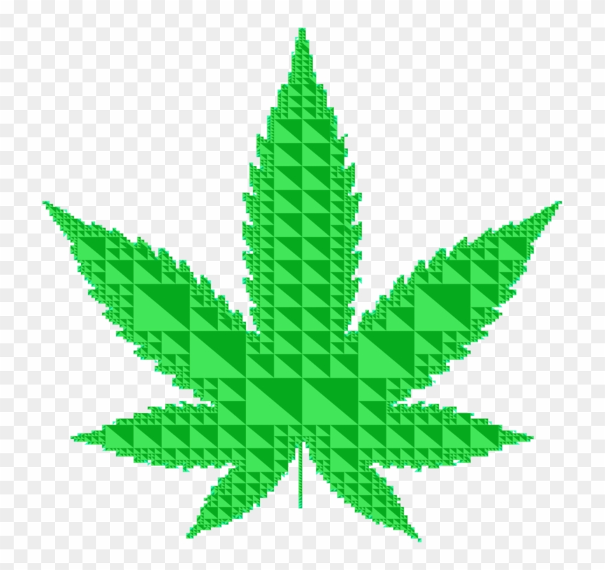 Hemp Cannabis Hashish Kush Download - Weed Leaf Cartoon Png Clipart