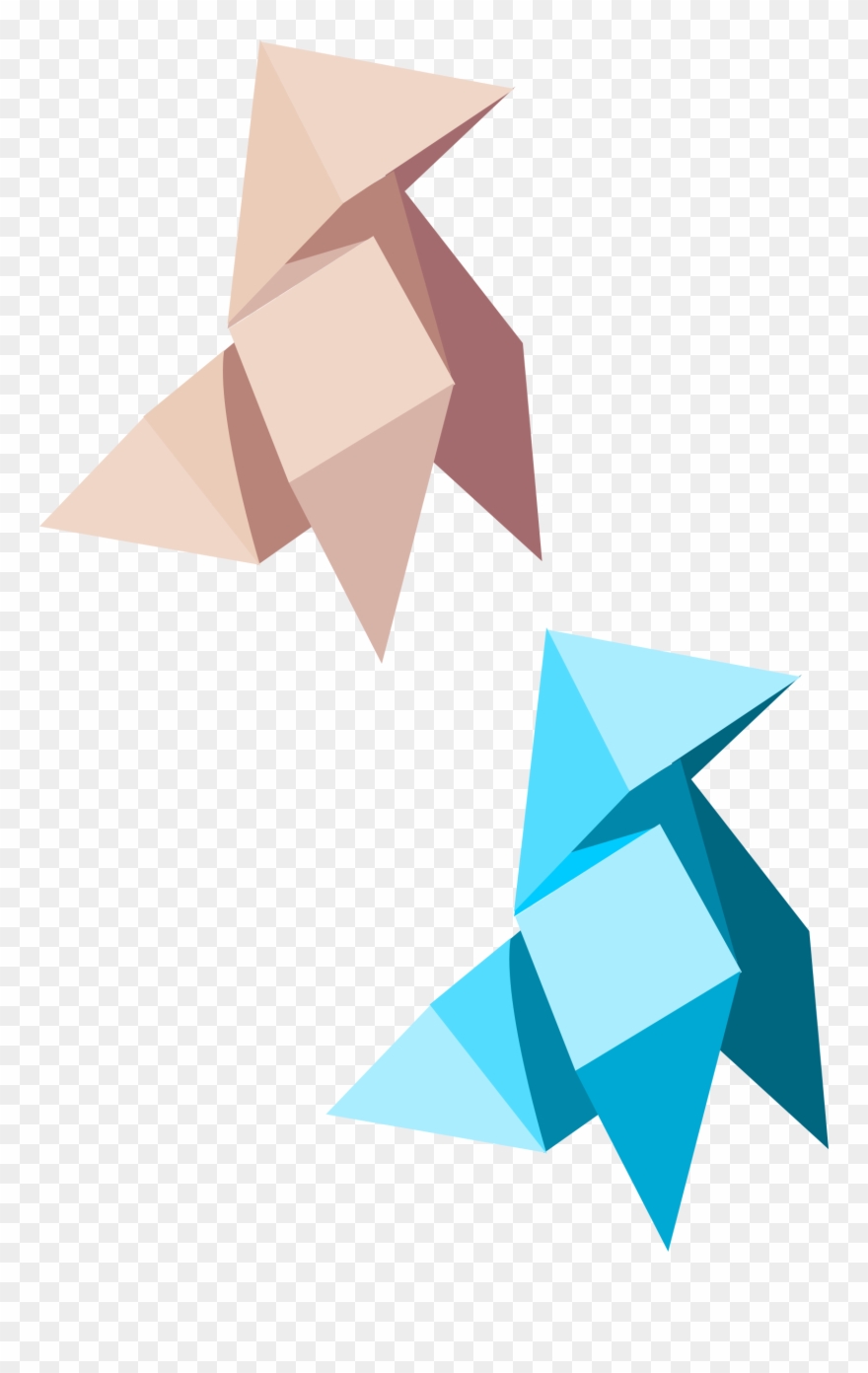 Birdie Paper Large 900pixel Clipart, Birdie Paper Design - Pajarita Papel Png Transparent Png