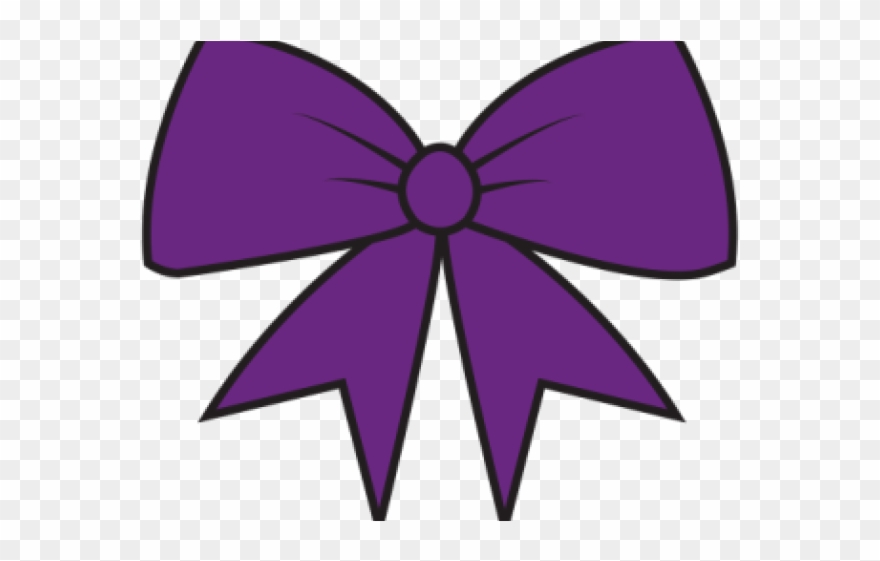 Cheer Bow Cliparts - Clip Art Cheer Bow - Png Download