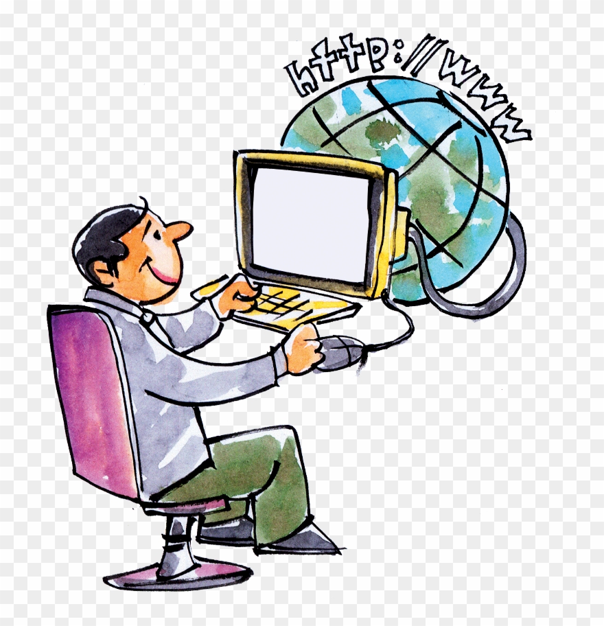 Understanding About The Internet - Information Security Awareness Clipart