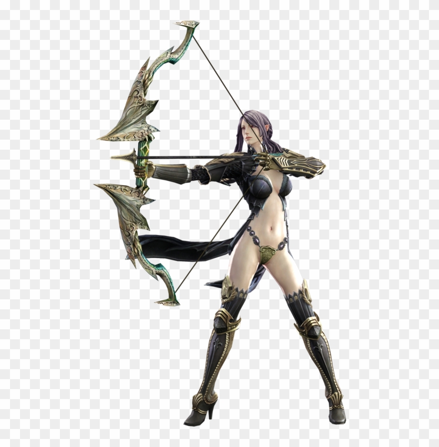 Clipart Library Tera Online High Archer - Tera Archer Elf - Png Download