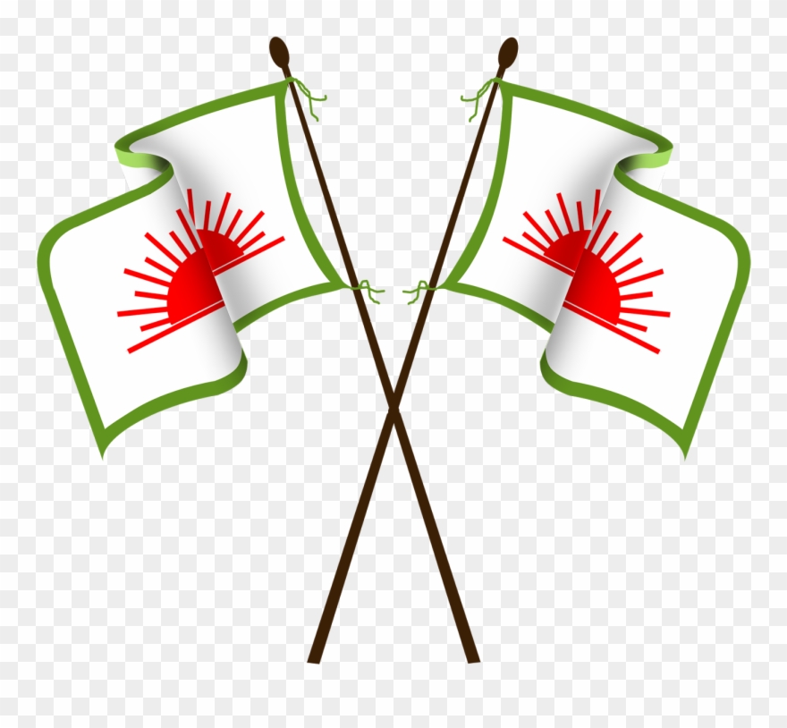Pdp Flage 2 - Pdp Kerala Flag Clipart