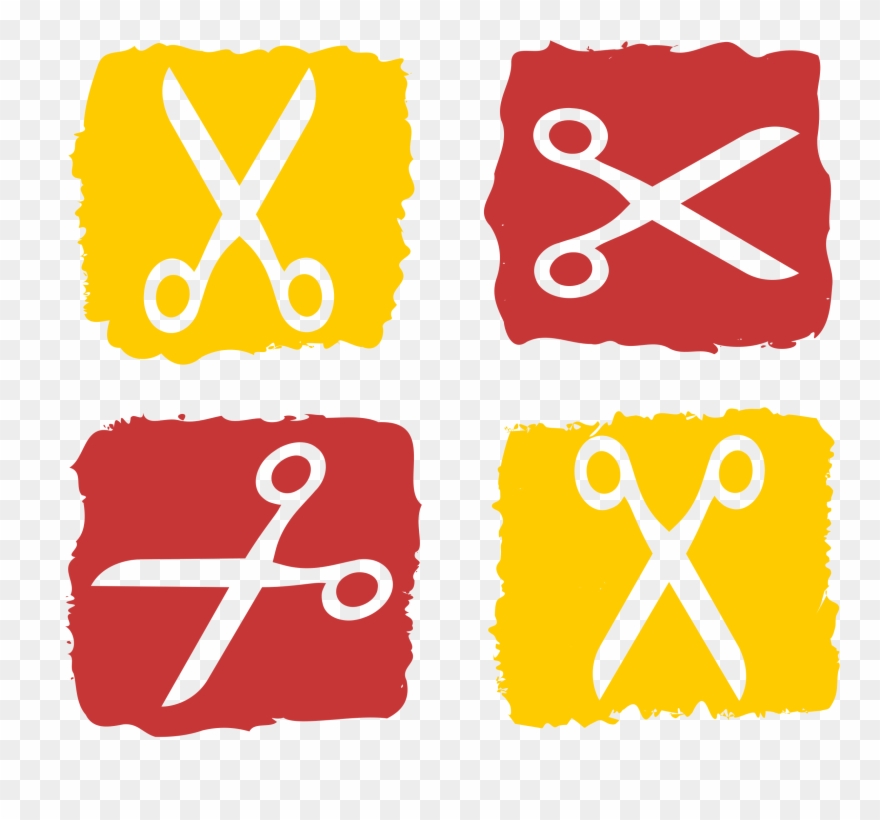 Scissors And Squares By @ejmillan, My Design Using - Scissors Tote Clipart