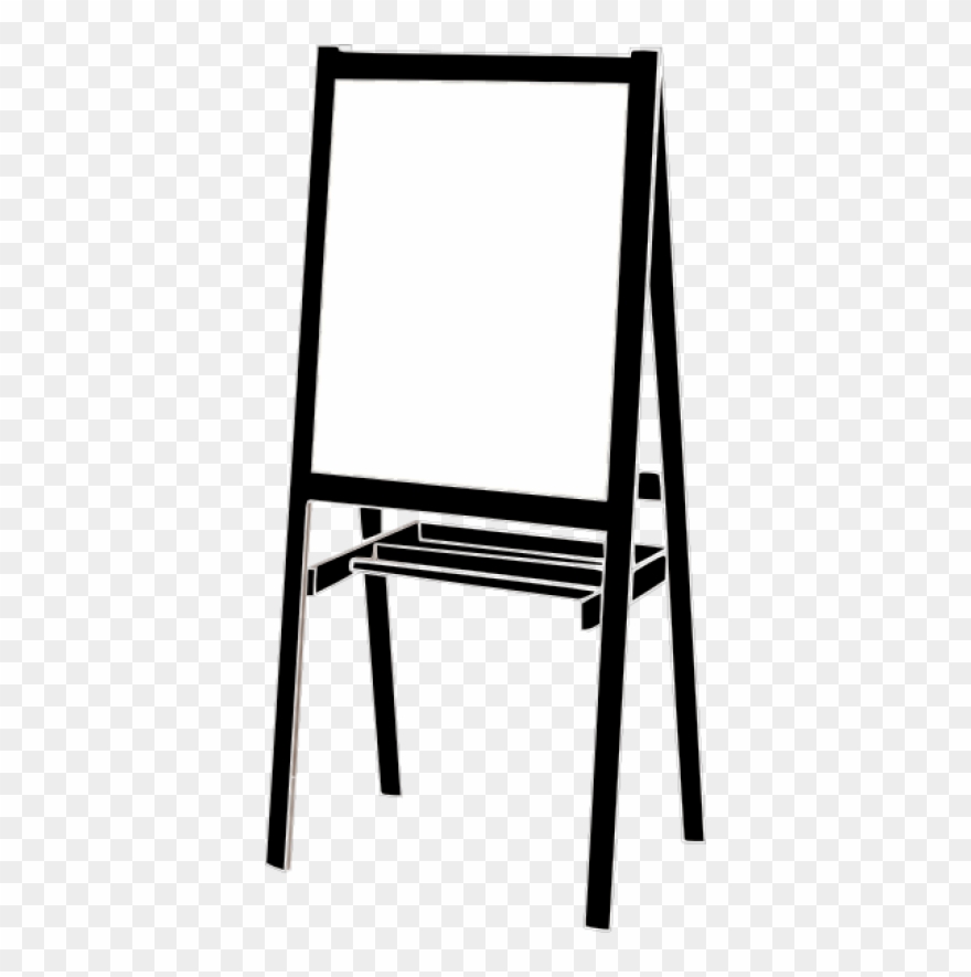 28 Collection Of Writing Easel Clipart - Easel Clipart - Png Download