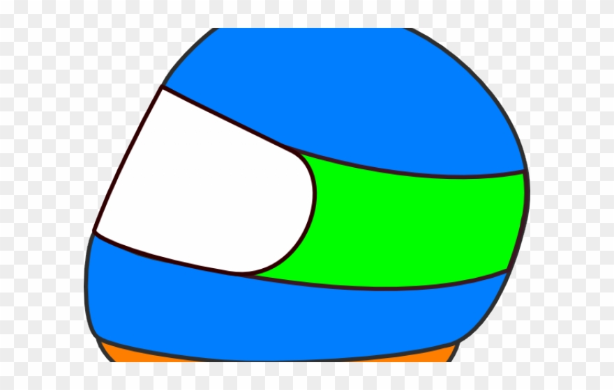 Helmet Clipart Race Car - Clip Art - Png Download