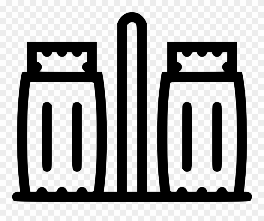 Salt Pepper Comments - Food Clipart