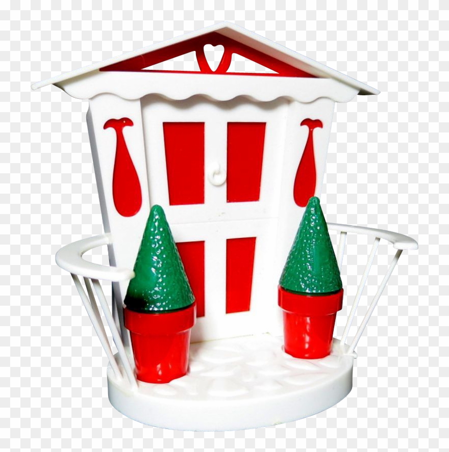Plastic Salt And Pepper Shaker Dream House Napkin Holder - Saint Nicholas Day Clipart