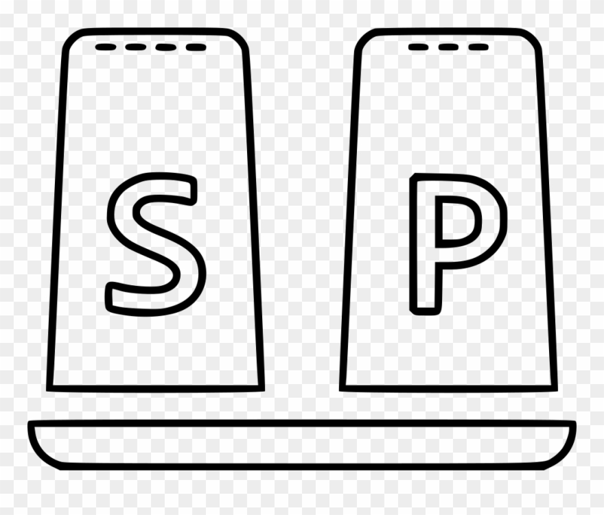 Salt Pepper Comments - Mobile Phone Clipart