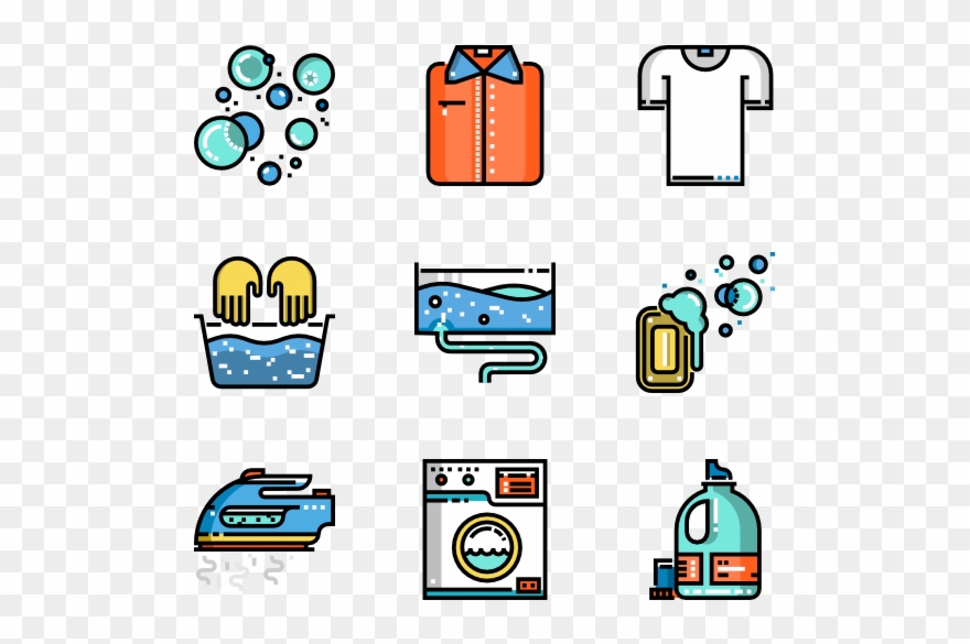 Laundry Icons Free - Travelling Icon Png Clipart