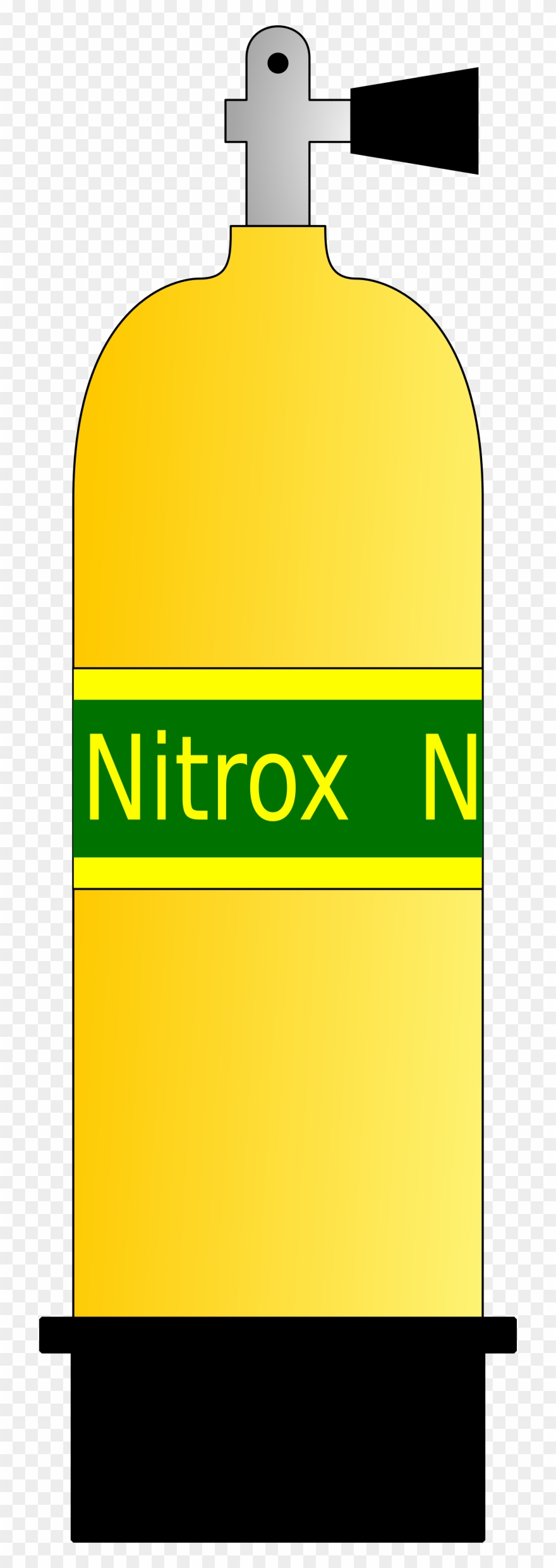 Clipart - Scuba Tank Clip Art - Png Download