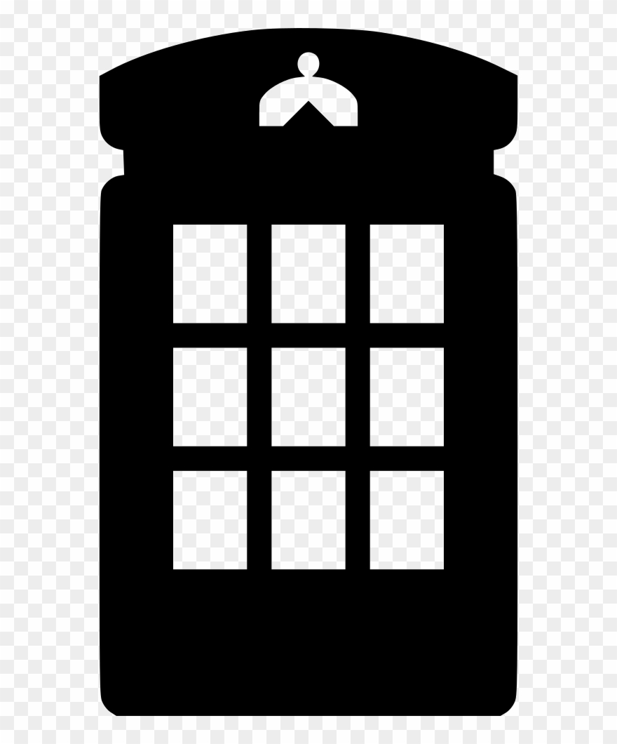 Telephone Booth Clipart London Icon - Vector Graphics - Png Download
