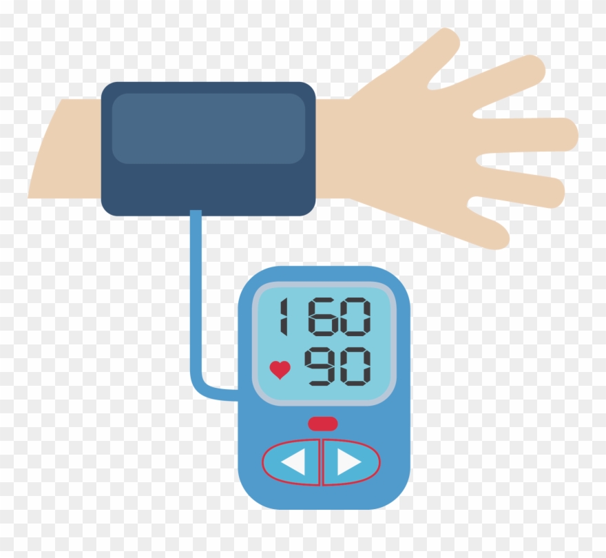 High Blood Pressure - Presion Arterial Vector Clipart