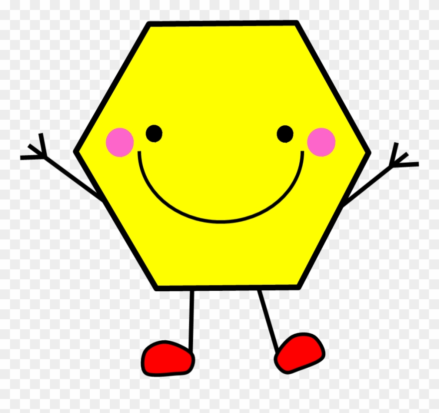 Hexagon And Trapezoid - Figuras Geometricas Animadas Rombo Clipart