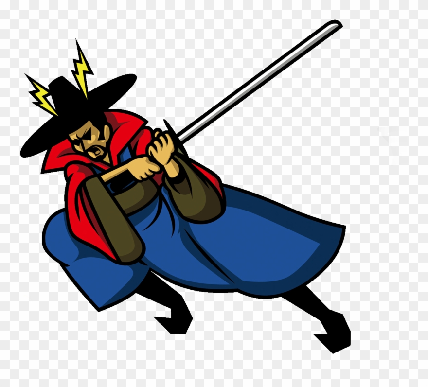 Samurai Clipart Historical - Wandering Samurai Rhythm Heaven - Png Download