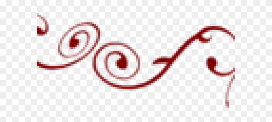 Curl Clipart Burgundy - Walker Assembly Kit, Silencer - Png Download