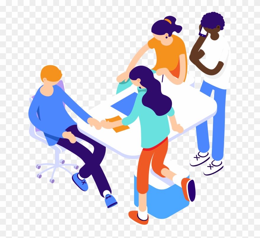 <h11 Style="color - - Team Isometric Illustration Clipart