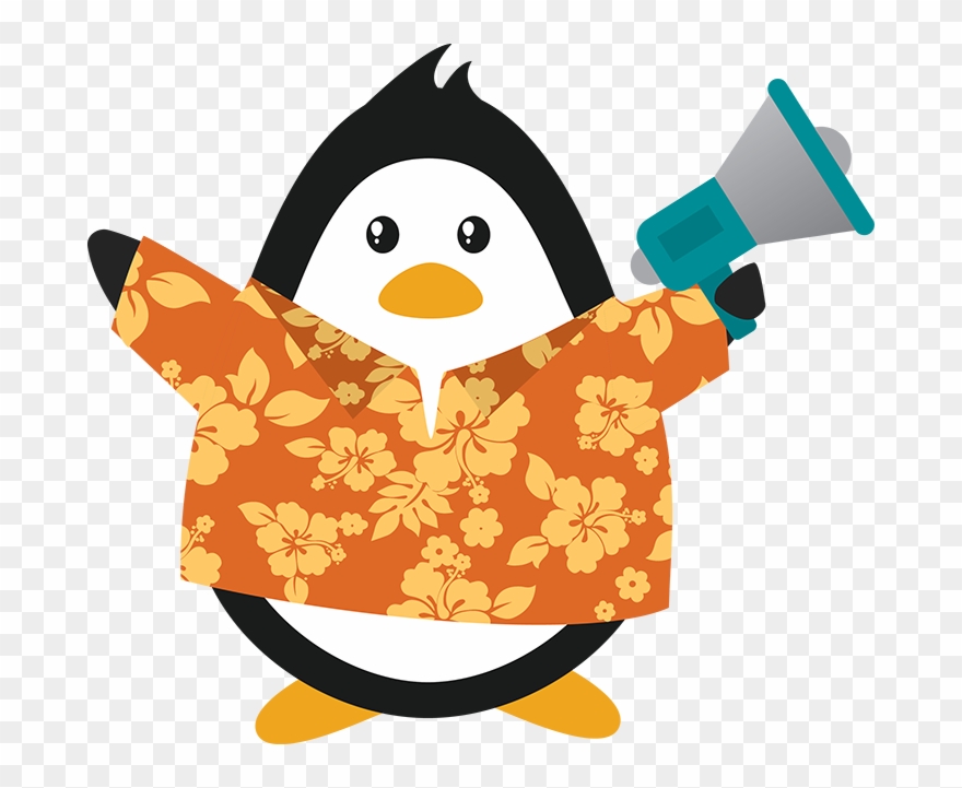Get Loud Penguin - Alberta Health Services Penguin Clipart