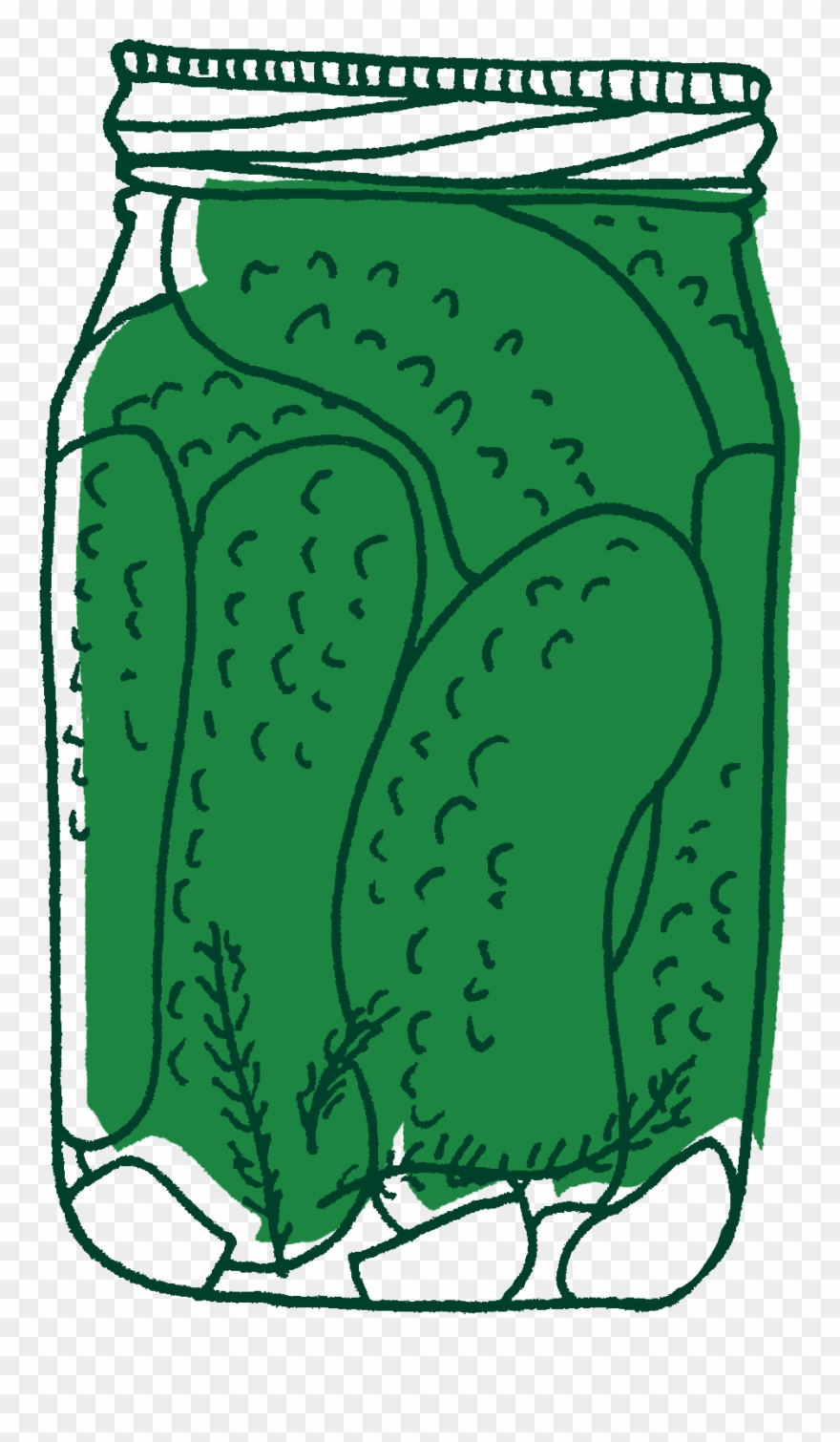 Pickles In General, I Love Vinegar And I Love Fermentation - Food Clipart