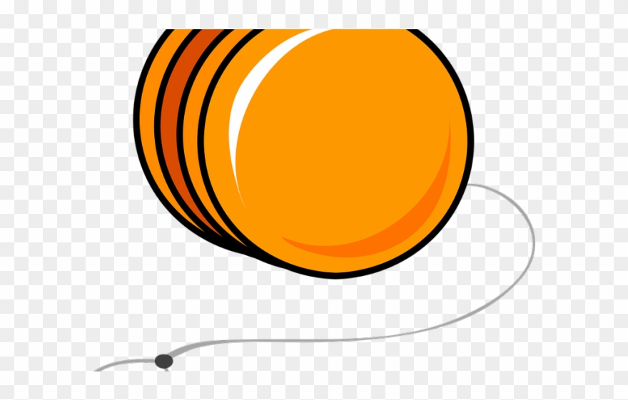 Yoyo Clipart Orange - Clip Art - Png Download