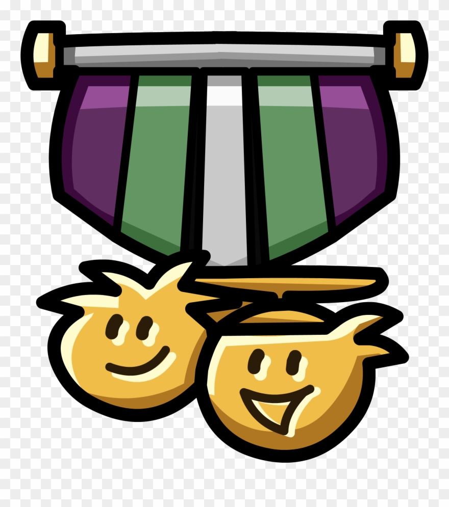 Mission 1 Medal - Club Penguin Medals Clipart