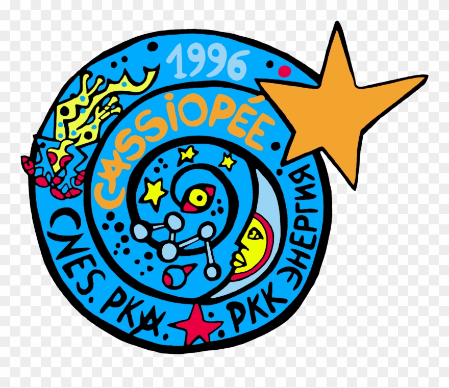 Mir-cassiopée Mission Patch - Ubl4a Clipart