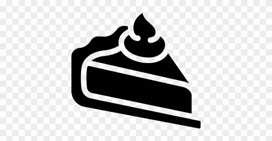 Pie Rubber Stamp - Rubber Stamping Clipart