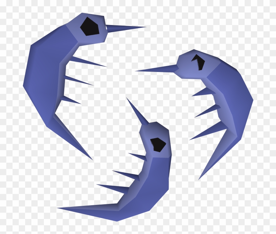 Anchovies Detail - Origami Clipart