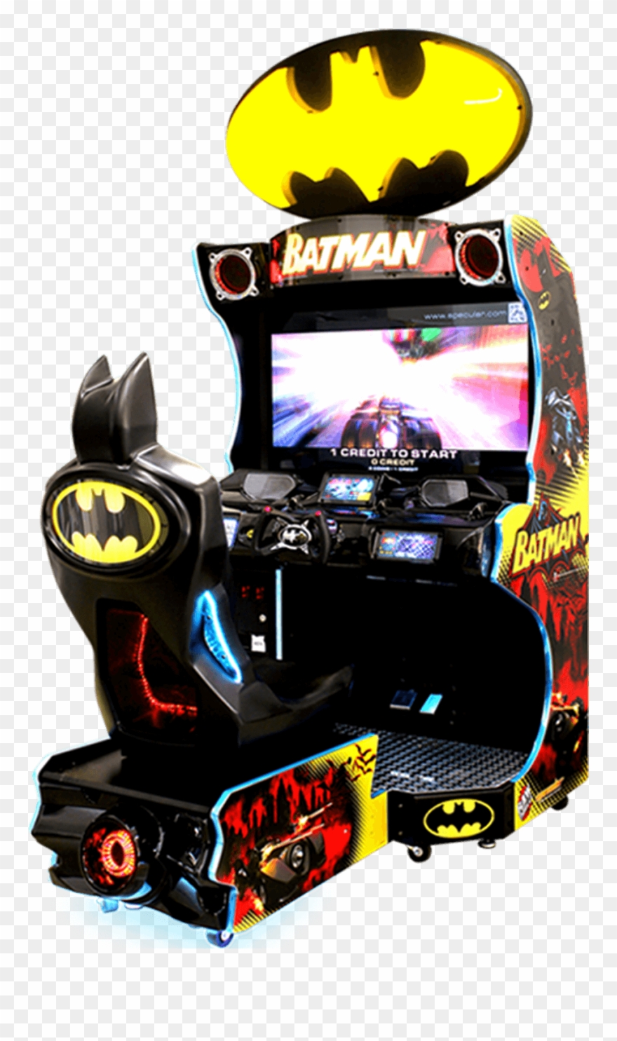 Batman Main - Juego De Batman Batimovil Clipart
