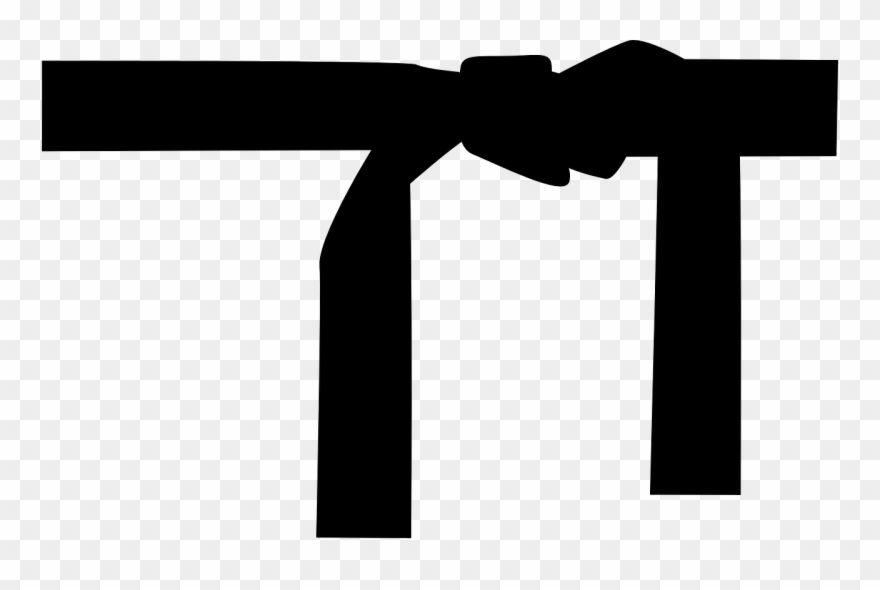 Welcome To Blackbeltpops - Black Belt Clip Art - Png Download